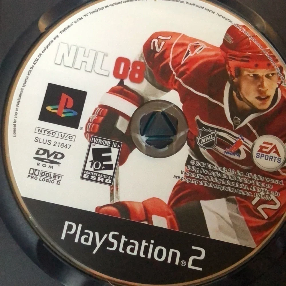 𝅺55. NHL 08 - PlayStation 2